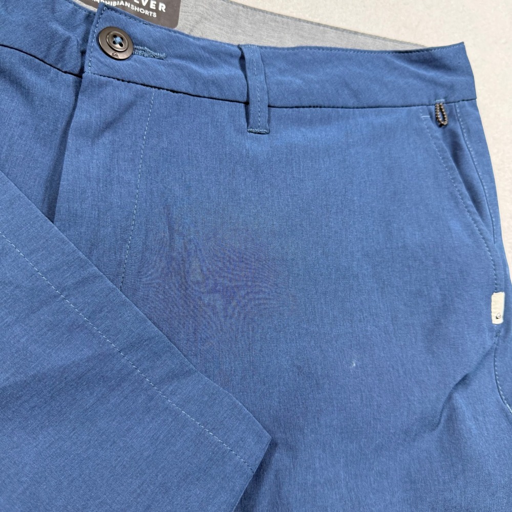 Quiksilver Amphibian Navy Blue Hybrid Board Shorts Mens 38